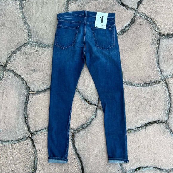 Rag & Bone Fit 1 Skinny Jeans in Marauder - Picture 7 of 11